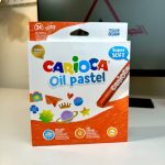 الوان شمع oil pastel 24 لون Carioca