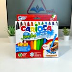 الوان فلومستر 12 لون سن عريض Carioca