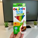 الوان خشب 12 لون Carioca tita