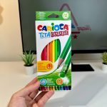 الوان خشب 12 لون بمحاية Carioca tita