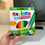 الوان خشب 24 لون بمحاية Carioca tita