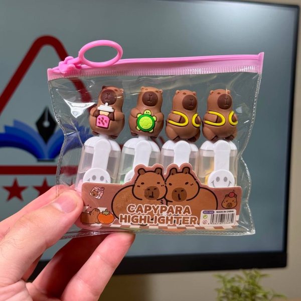 طقم هايلايتر ميني النجوم Capy bara