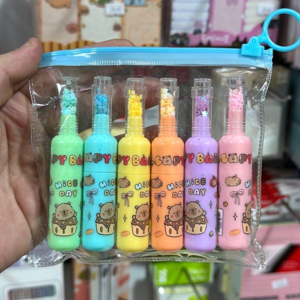 طقم هايلايتر Bottles Capy bara