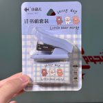 دباسة + دبابيس Mini Fish 9859