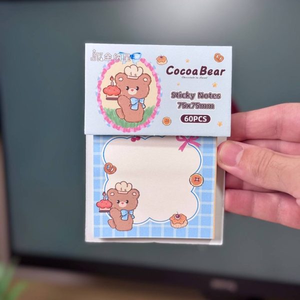 ستيكي نوت دبدوب Cocoa Bear