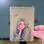 نوت بوك سلك 100 ورقة صغير