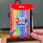طقم 12 اقلام فاين لاين Juicy fineliner M&G