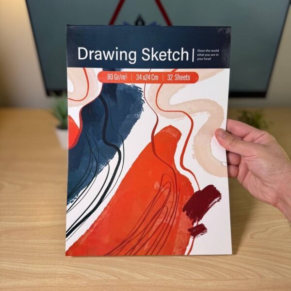 اسكتش رسم A4 El-safa بدون سلك